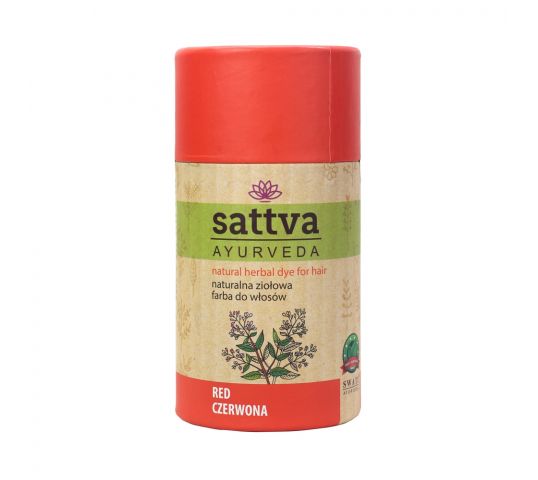 Sattva Natural Herbal Dye for Hair naturalna ziołowa farba do włosów 