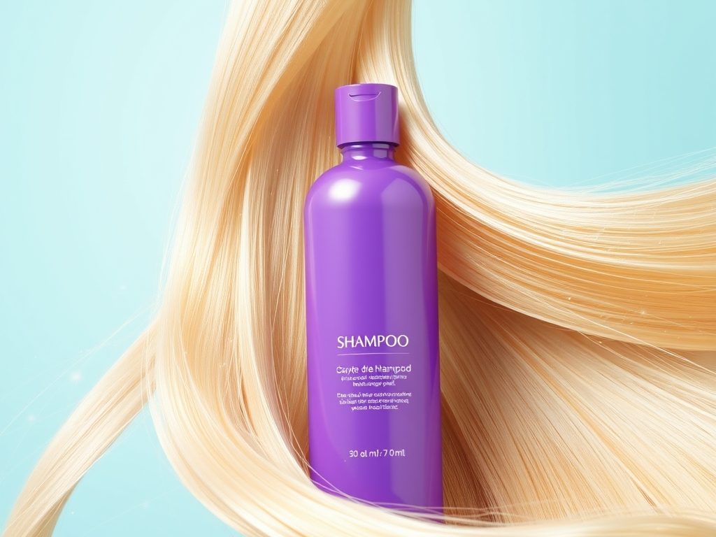 Jak prawidłowo używać fioletowego szamponu, by ochłodzić blond bez przesuszenia włosów